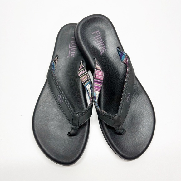 Flojos Memory Foam Flip Flops - Picture 1 of 9